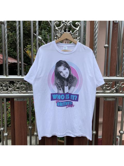 Other Designers Band Tees - BRITNEY SPEARS “WHO IS IT?” TEE(CHRISTINA AGULERA MADONNA)