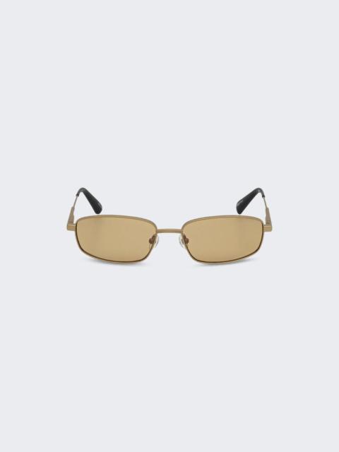 JACQUEMUS Sera Sunglasses Matte Putty