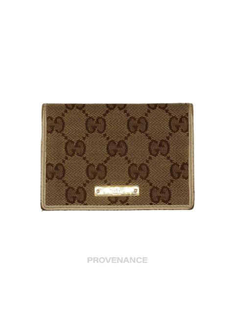 Gucci Pocket Organizer Wallet - GG Canvas Ivory