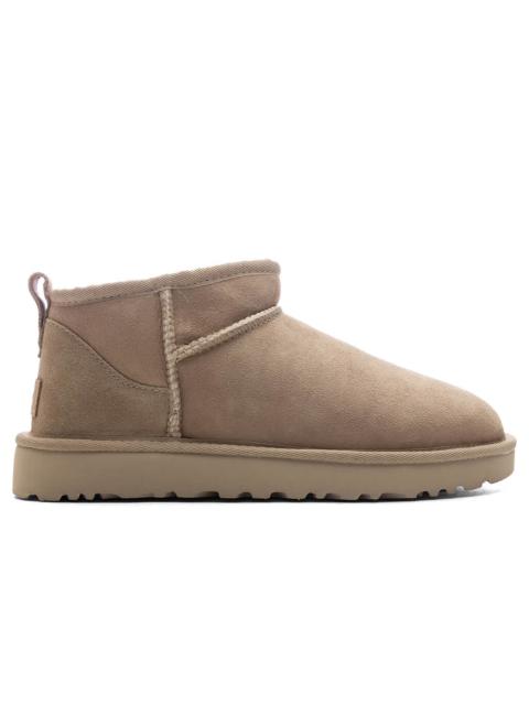 UGG WOMEN'S CLASSIC ULTRA MINI BOOT - SAND