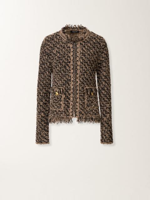 FABIANA FILIPPI Jacket in tweed and sequins