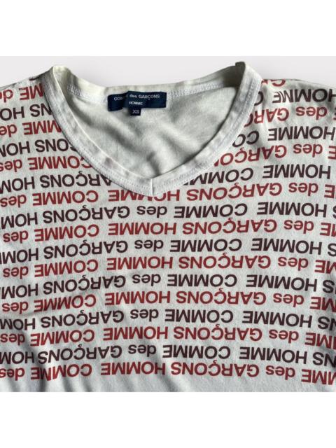 Comme Des Garçons Comme Des Garcons Homme Logo T Shirt Fit S