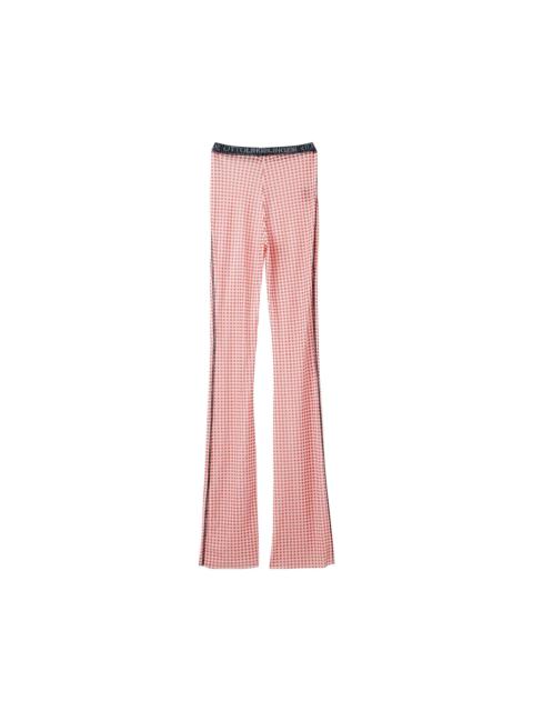 OTTOLINGER Ottolinger Mesh Pants 'Gingham Print'