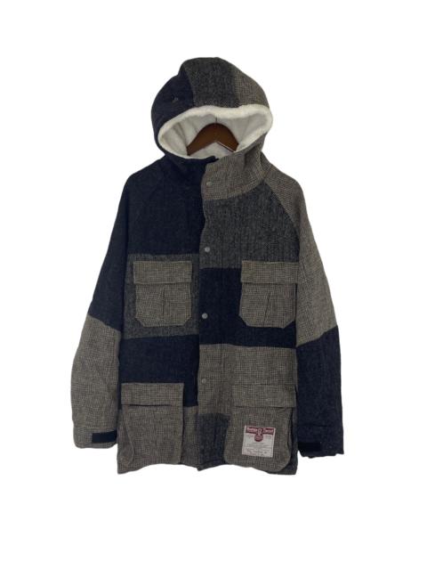 Other Designers Harris Tweed - VTG 98’s Harris Tweed PatchWork Jacket Wool Design