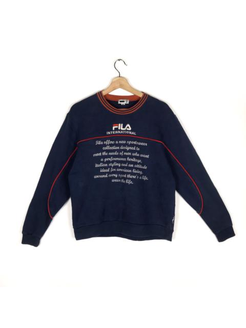 Other Designers Fila - fila sweatshirt