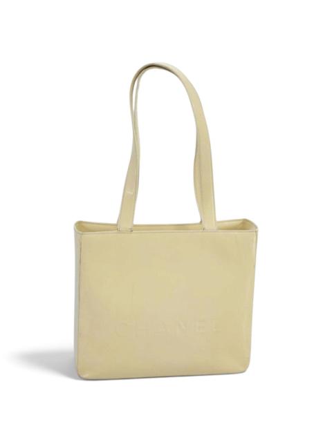 CHANEL Patent leather tote