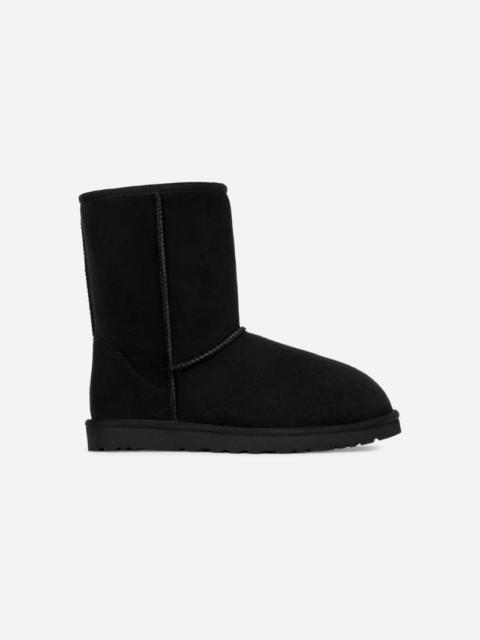 UGG ® Men's Classic Short Sheepskin Classic Boots in Black/