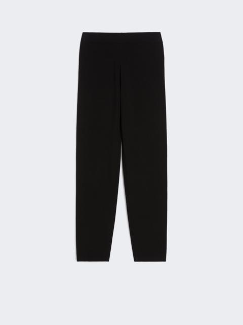 Max Mara FAENZA Viscose crêpe trousers