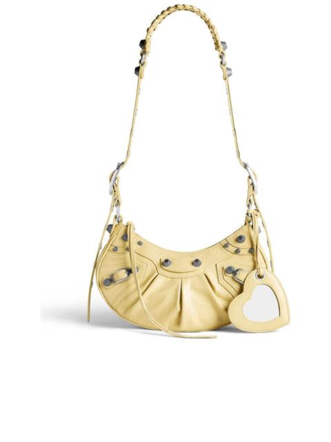 BALENCIAGA Le Cagole XS Shoulder Bag in Yellow