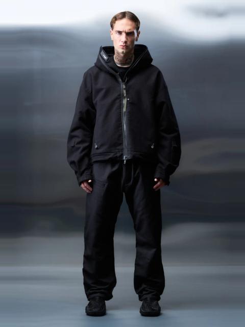 ACRONYM J79-KI Snorkel Hood Moleskin Jacket Black