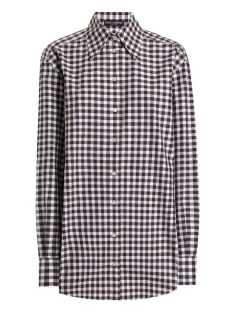 Dolce & Gabbana gingham-check shirt