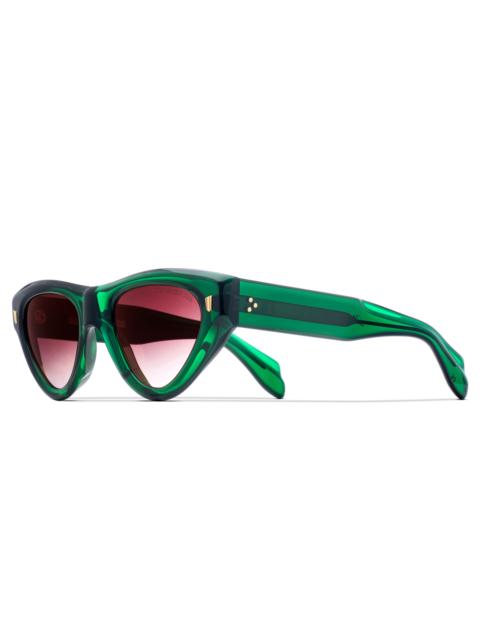 CUTLER AND GROSS Cutler and Gross Bordeaux Gradient Cat Eye Ladies Sunglasses CGSN992650 005 50