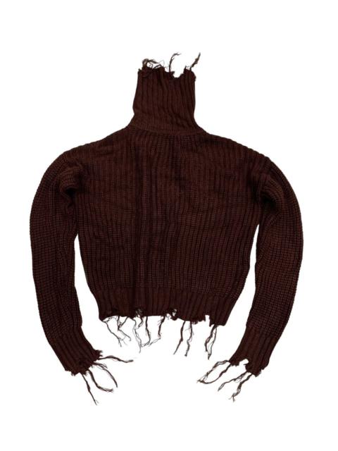 Other Designers 14th Addiction - DESTROYED BARAK KNITWEAR OUTERWEAR JACKET