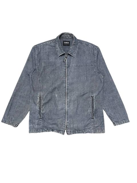 Other Designers Kansai Yamamoto - Vintage Kansai Jeans Zipper Jacket