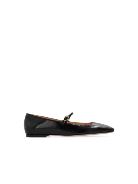 Gianvito Rossi Gianvito Rossi Christina Leather Ballerina Flats Women