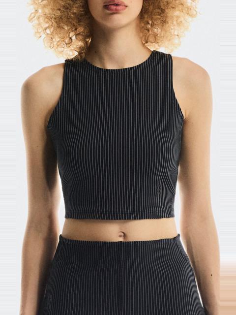 On On All-Day Rib Racerback Tank in Black/Rock at Nordstrom