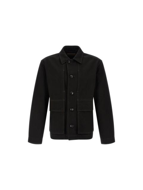 Lemaire Lemaire Boxy Black Jacket New & Authentic (Men's size:XL;)