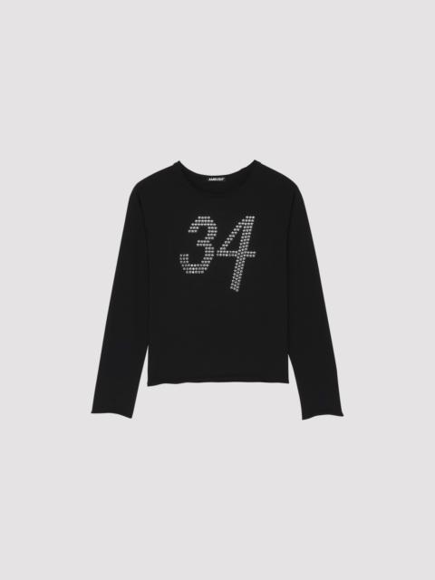 Ambush STAR 34' FITTED LONG SLEEVE T-SHIRT