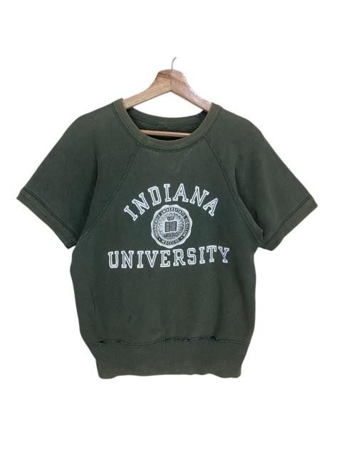 Other Designers Vintage 80s Indiana University Shortsleeve Sweatshirt Size S
