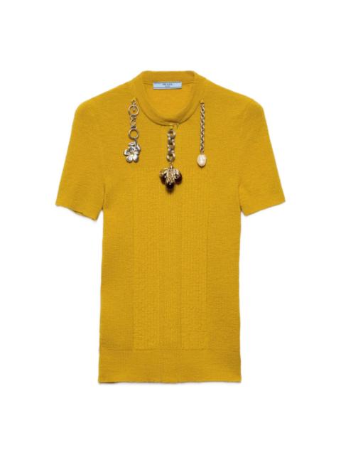 Prada Prada Yellow Tops - T-Shirts & Jerseys Women