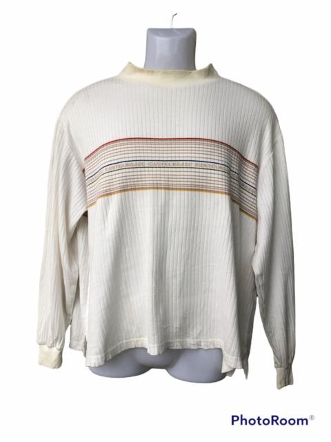 Other Designers Jean Charles De Castelbajac × Vintage - Castellated Sport Long Sleeve Tshirt