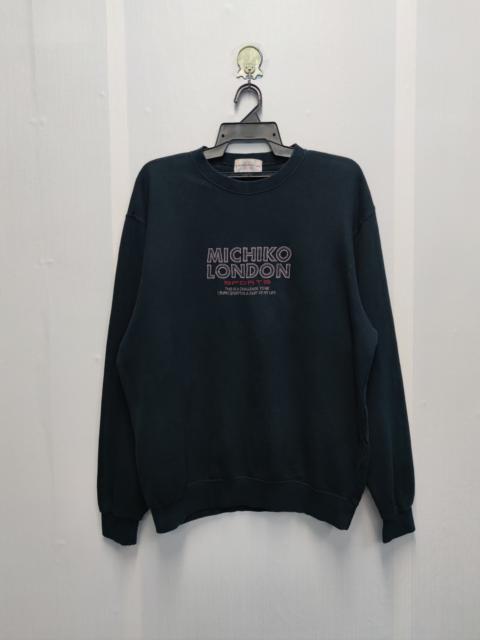 Other Designers Designer - MICHIKO LONDON SPORT SWEATSHIRT (T24)