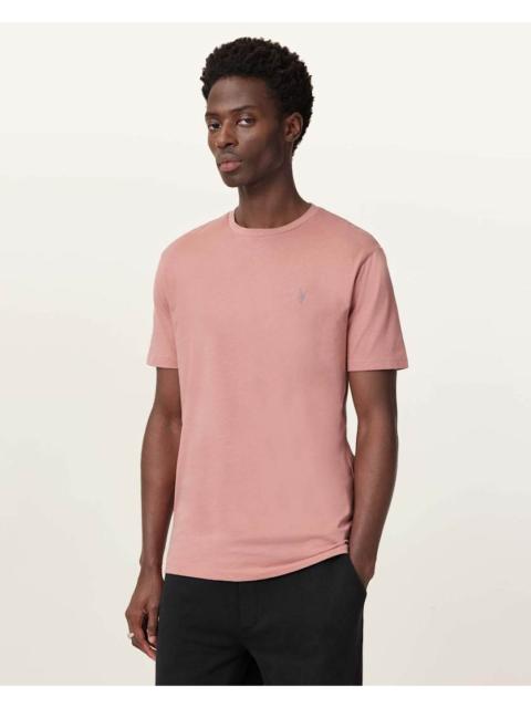 ALLSAINTS BRACE BRUSHED COTTON CREW NECK T-SHIRT