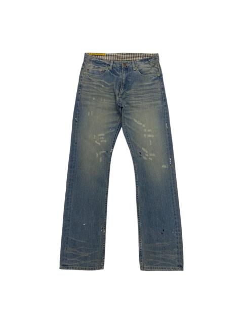 Other Designers NANO UNIVERSE TOKYO NIPPON DISTRESSED DENIM JEANS