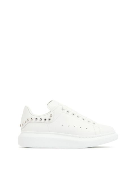 Alexander McQueen ALEXANDER MCQUEEN Oversized $850 Women's White/Crystal Leath