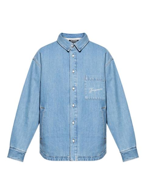 JACQUEMUS Jacquemus Men La Chemise Boulanger Denim Shirt