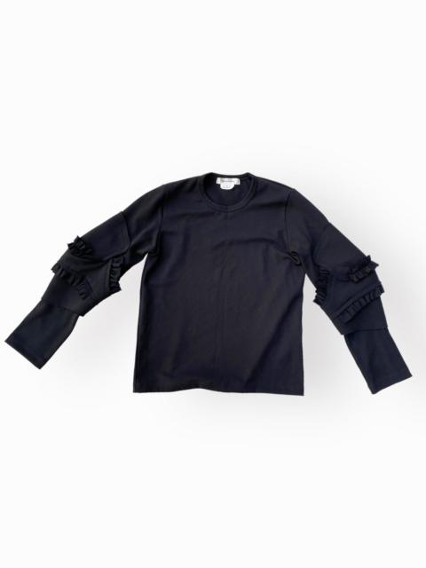 AW16 Ruffle Armor Sleeve Tee