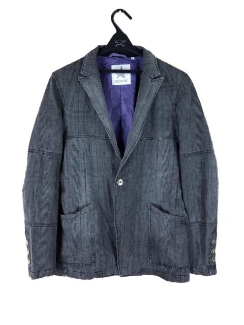 Levi's LEVI'S ONE BUTTON DENIM SPORT BLAZER JACKET