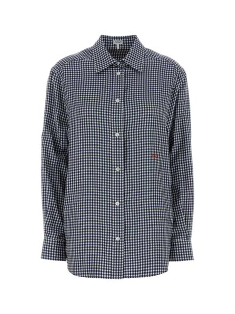 Loewe Loewe Women Embroidered Twill Shirt