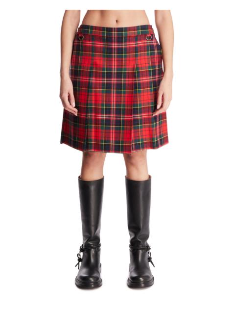 UNDERCOVER Red Tartan Skirt