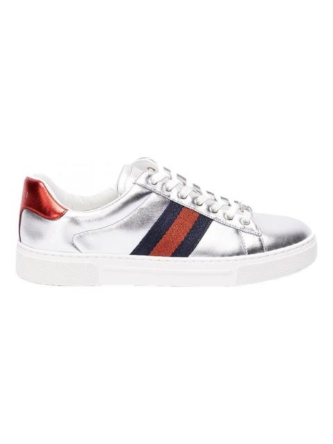 GUCCI Ace leather trainers
