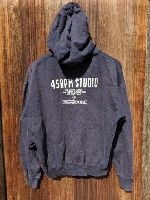 Other Designers Japanese fashio 45rpm hoodie spellout logo