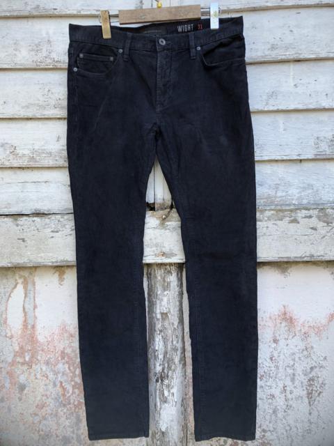 Other Designers John Varvatos Skinny Fit Corduroy Pant In Dark Blue Size 34