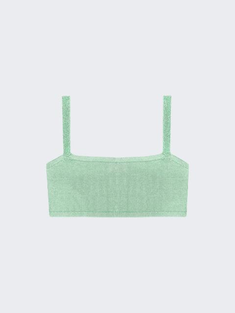 CALLE DEL MAR Knit Bandeau Eucalyptus And Pine
