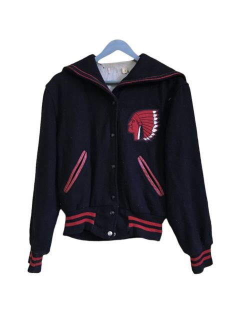 Other Designers Vintage 60’s EFHS Redskin Varsity Jacket