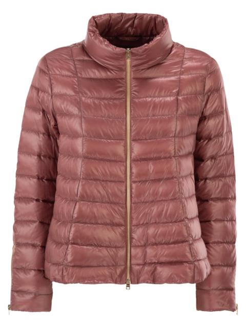 Herno Herno Women Ultra-Light Satin Down Jacket With Flared Back