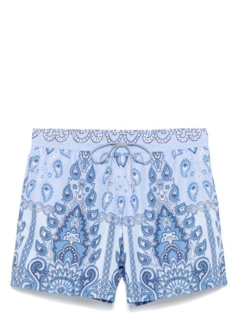 Etro Men Medallion Print Swim Shorts