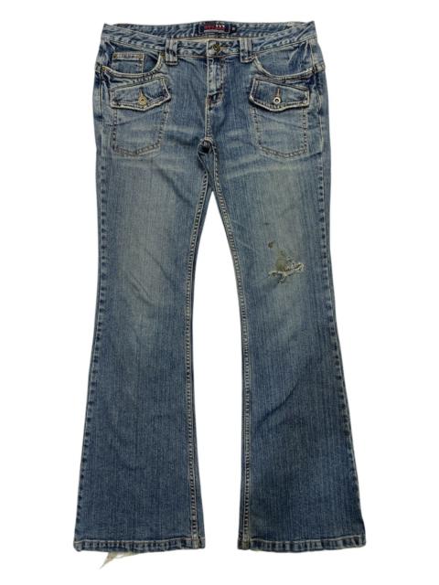 Hysteric Glamour Japanese Brand Flare Jeans