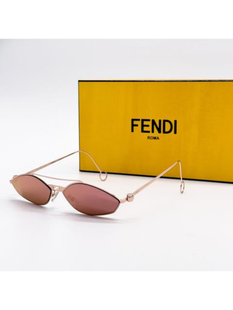 FENDI NEW FENDI FE40114U-Y 33U PINK ROSE WOMEN SUNGLASSES FENDI