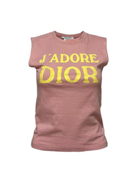 Dior CHRISTIAN DIOR Spring Summer 2002 "J'ADORE DIOR" Tank Top