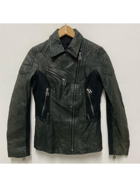 Other Designers Moussy Biker Jacket Leather