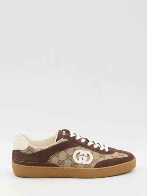 GUCCI Gucci Men Sneakers With Incrocio Gg