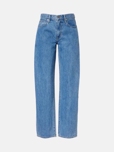 SLVRLAKE Ella barrel-leg jeans