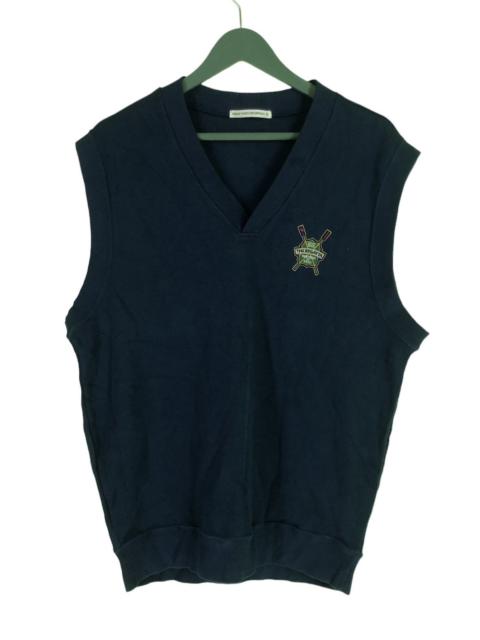 Japanese Brand - High school sport Dunlop vest sweatshirt