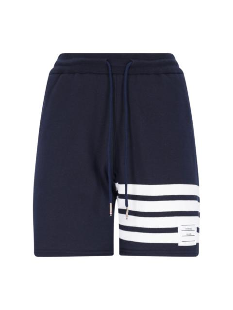 Thom Browne '4-BAR' SHORTS