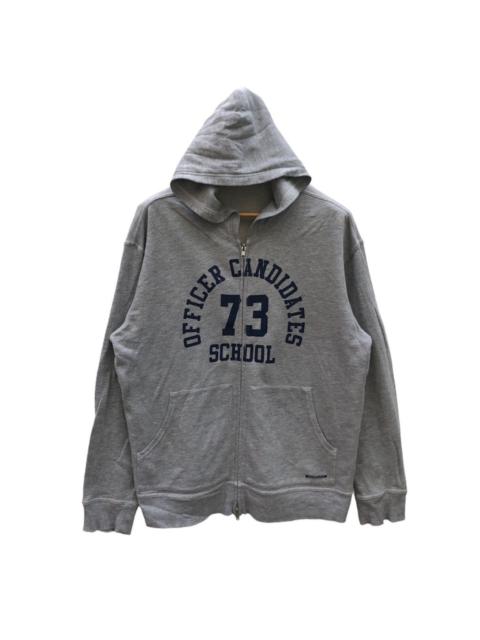 Other Designers Edwin - OFFICER CANDIDATE SCHOOL Zipper Hoodie #0482-13